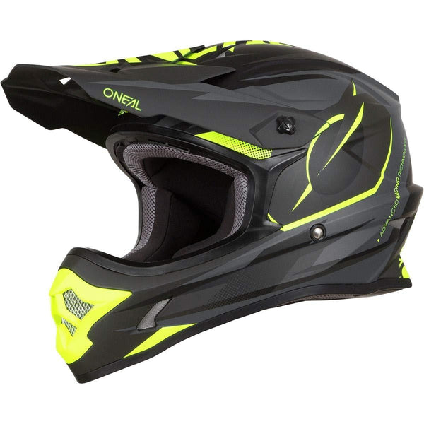 O'Neal Unisex-Adult Off Road 3SERIES Helmet (RIFF) (Black, Large)