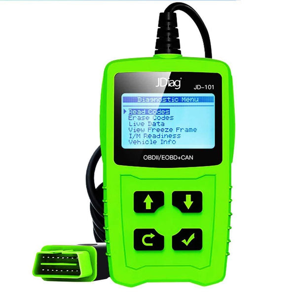 Obd2 Scanner with Speaker Function Code Reader Car Diagnostic Tool with Reset 8 Language for All Vehicles in Compliance with OBDII Standards in 1996 and Beyond