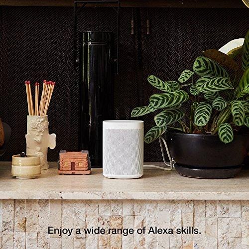 Sonos One (Gen 1) - Voice Controlled Smart Speaker with Amazon Alexa Built-in (White)