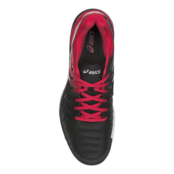 ASICS Mens Gel-Resolution 7 Tennis Shoe, Black/Silver, Size 9.5 [product _type] ASICS - Ultra Pickleball - The Pickleball Paddle MegaStore