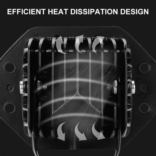 Led Light Bar 5 Inch Flush Mount BEAMCORN LED Pods Spot Flood Combo 39W Super Bright Fog Backup Driving Lights Off Road Lights for Trucks ATV UTV Jeep 4x4 Grill Bumper Mount