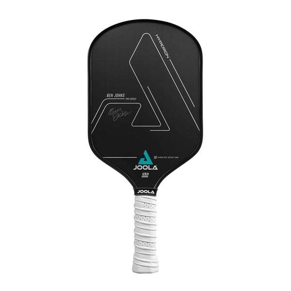 JOOLA Ben Johns Hyperion CGS 16mm Pickleball Paddle - Textured Carbon Grip Surface Technology for Spin & Control with Added Power - Polypropylene Honeycomb Core Pickleball Racket