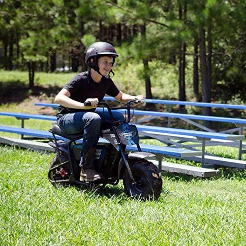Monster Moto - Electric Mini Bike - 1000W (MM-E1000-BRM)(Black/Blue)