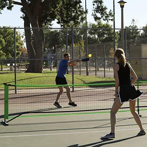 BullFrog Pickleball Set – Portable Pickleball Net with Frame, Padded Feet, Pickleball Bag and Assembly Instructions – Perfect for Indoor or Outdoor Pickle Ball [product _type] BullFrog - Ultra Pickleball - The Pickleball Paddle MegaStore