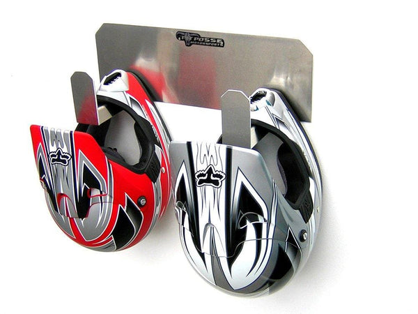 Pit Posse Dual Helmet Rack Holder Aluminum