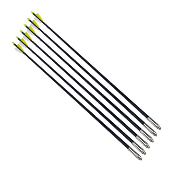 12 Pack 30 Inch Fiberglass Archery Arrows Hunting and Target Practice Arrows for Compound Bow and Recurve Bow