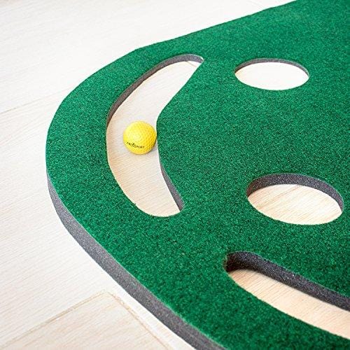 Golf Putting Green Grassroots Mat - 9ft by 3ft – Includes Free 3 Yellow Golf Balls - Ideal for Outdoor & Indoor – for Practicing, Training – Thicker and Wider Surface – For All Ages! [product _type] Abco Tech - Ultra Pickleball - The Pickleball Paddle MegaStore