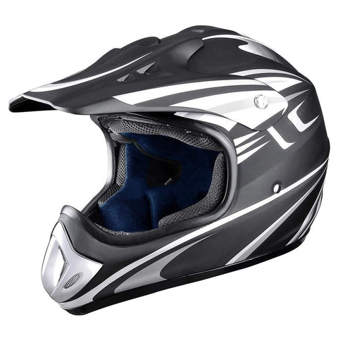 AHR DOT Outdoor Adult Full Face MX Helmet Motocross Off-Road Dirt Bike Motorcycle ATV M