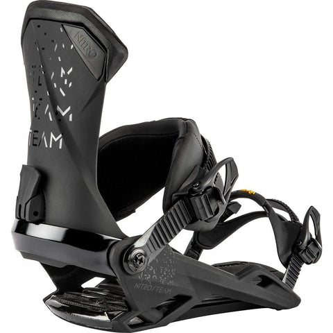 Nitro Team Snowboard Binding Ultra Black, M