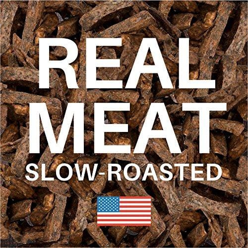 Green Butterfly Brands Organic Grain Free Dog Treats - Made in USA Only - All Natural, Meaty Beef Sticks - Premium Slow Roasted American Beef - Grass Fed, Farm Raised - Crunchy & Delicious - Dogs Love