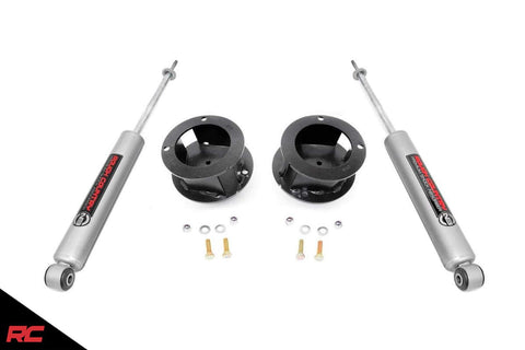 Rough Country 2.5" Leveling Kit (fits) 2014-2019 RAM Truck 2500 3500 4WD includes N3 Shocks Suspension System 37730