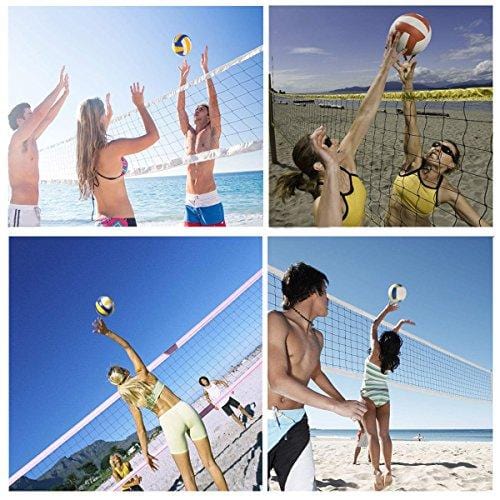 DOURR Professional Sports Volleyball Net (32 FT x 3 FT) for Indoor and Outdoor (Net Only)