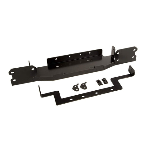 Rugged Ridge 11543.16 Black Winch Mount Plate for 2018 Jeep Wrangler JL/JLU