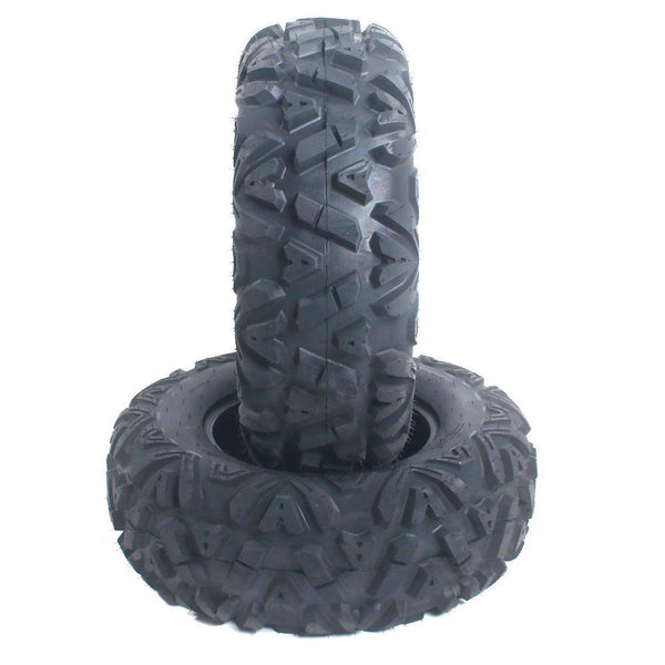 MOTOOS Complete Set of 4 All Terrain ATV/UTV Tires 26x9-12 Front & 26x11-12 Rear Tubeless 6PR Deep Mud Powerful Durable - Ultra Pickleball