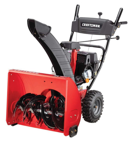 CRAFTSMAN 208cc Electric Start 24" Two Stage Gas Snow Blower