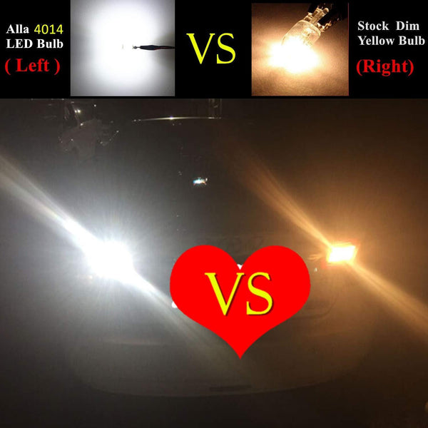 Alla Lighting 921 LED Reverse Light Bulb CAN-BUS Xtreme Super Bright 4014 48-SMD RV Car 912 W16W T15 Backup Brake Stop Cargo Lights, 6000K Xenon White