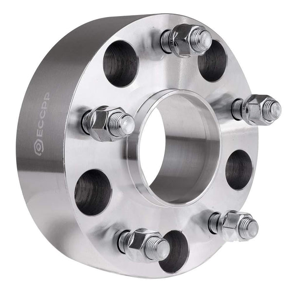 5X5.5 Wheel Spacers,ECCPP 5 lug Wheel Spacers 2" 5x5.5 to 5x5.5 9/16 Studs Fits for Ram 1500 Durango Dakota Mitsubishi Raider Chrysler Aspen(4X)