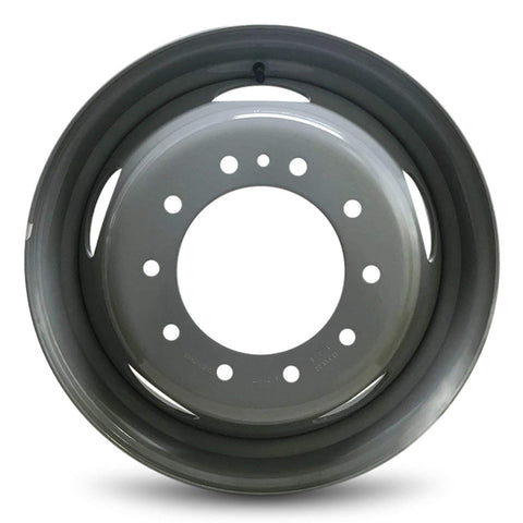 Road Ready Car Wheel For 08-18 Dodge Ram 4500 Ram 5500 19.5 Inch 10 Lug Steel Rim Fits R19.5 Tire - Exact OEM Replacement - Full-Size Spare