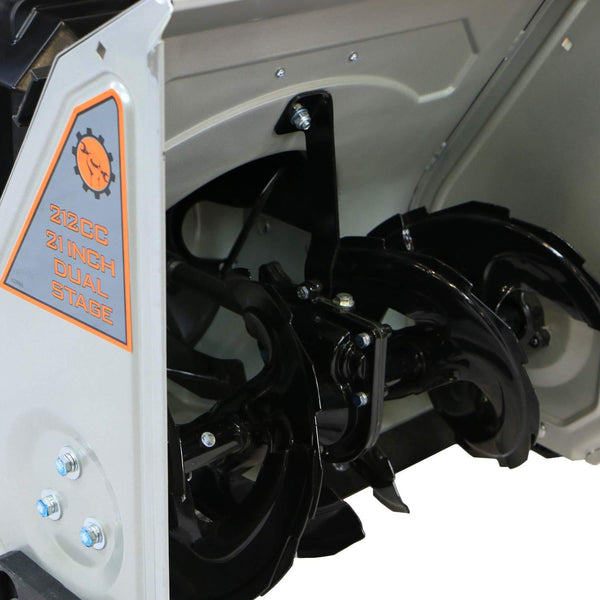 Dirty Hand Tools 101487 Self-Propelled - 212cc Dual Stage Gas Powered - 21" Snow Blower