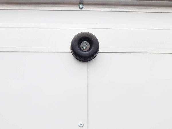 Red Hound Auto 8 Rubber Bumpers for Trailer Compatible with Ramp Door Truck 2.5 Inches Round Replacement Cargo Stop