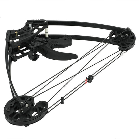 LAKAGO 50lbs Triangle Compound Bow Right Left Hand Archery for Hunting Shoot Competition