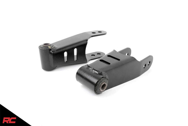 Rough Country 1-2.5" Lowering Shackles Pair compatible w/Chevy 73-87 1/2-Ton 88-98 1500 RC0501