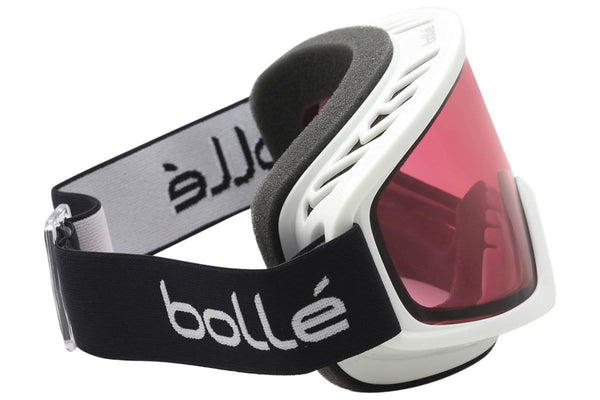 Bolle Freeze Shiny Googles, White Vermillon, One Size