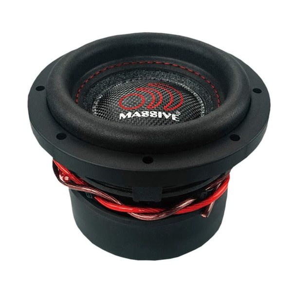 Car Subwoofer by Massive Audio HippoXL64 - SPL Extreme Bass Woofer - 6 Inch Car Audio 600 Watt HippoXL Series Competition Subwoofer, Dual 4 Ohm, 2 Inch Voice Coil. Sold Individually