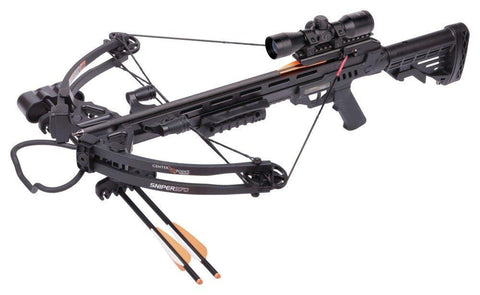 CenterPoint AXCS185BK Sniper 370 Crossbow Package, Black, One Size