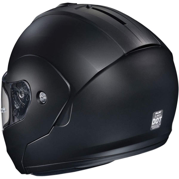 HJC CL-Max 3 Men's Snowmobile Helmet - Semi-Flat Black/Large