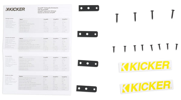 Kicker CompRT 43TCWRT84 Sealed truck enclosure