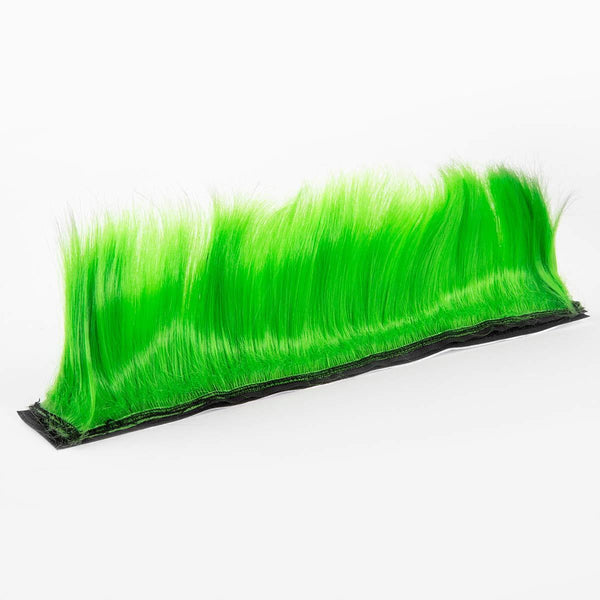 XPRIT Mohawk, Warhawk Wig Accessory Adhesive/Stick On Helmet for Skateboarding, Dirt-Bikes, Motorcycle, Cycling (Green Mohawk Wig)