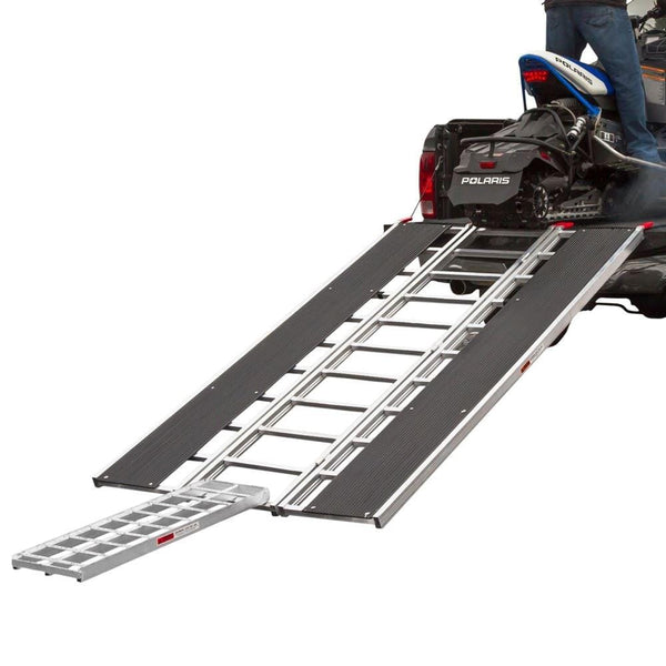 Rage Powersports 94" x 54" Snowmobile Loading Ramp with Center Track Extension