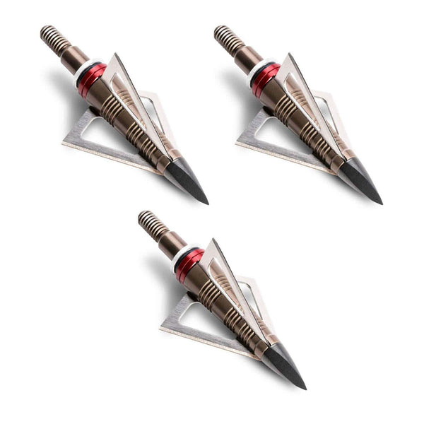 Barnett 430 FPS Predator Crossbow Package with Illuminated Scope Bundle with Compact Case and Broadheads (3 Items)