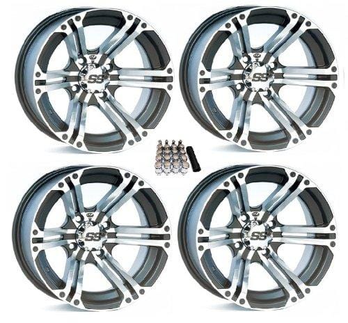 ITP SS212 UTV Wheels/Rims Machined 12" Polaris Ranger XP 900/1000