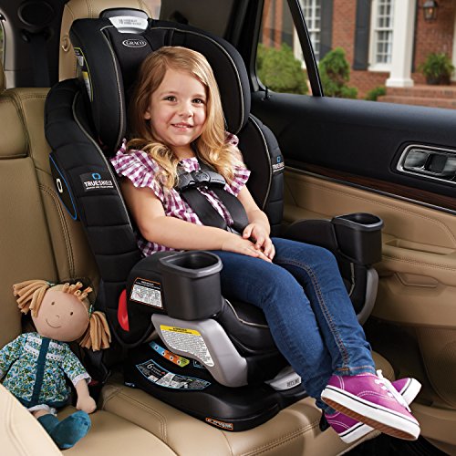 Graco Extend2Fit 3 in 1 Car Seat | Ride Rear Facing Longer with Extend2Fit, featuring TrueShield Side Impact Technology, Ion
