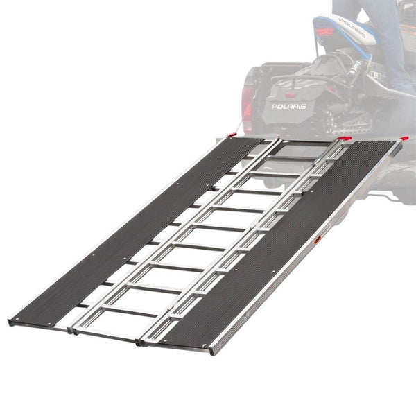 Black Ice 94" x 54" Snowmobile Loading Ramp with Extra Wide Glides