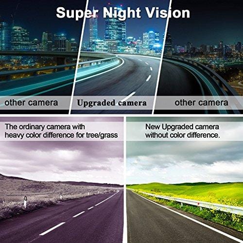 DohonesBest Digital Wireless Backup Camera High-Speed Observation System for Car/Pickup/RV/Truck/Trailer/Camper/5th Wheel with 7"HD Monitor IP69K Waterproof Night Vision Continuous/Reverse Use