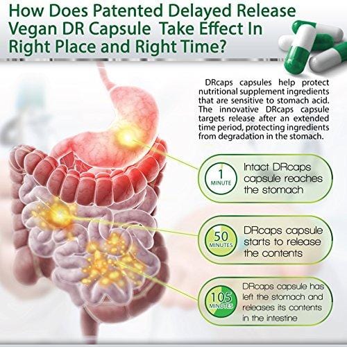 Best Probiotics for Women Men - 30 Billion CFU Probiotic with Prebiotics Supplement 18 Strain Patented Delayed Release Capsules Mens and Womens Digestive Health Supplements