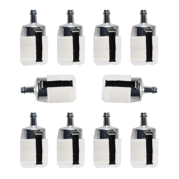 Poweka 125-527 Fuel Filter 13120507320 13120519830 fit for Homelite Husqvarna Stihl Pouland Echo Chainsaws String Trimmer/Edger/Backpack Blower (10 Packs)