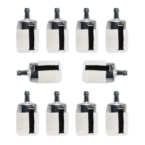 Poweka 125-527 Fuel Filter 13120507320 13120519830 fit for Homelite Husqvarna Stihl Pouland Echo Chainsaws String Trimmer/Edger/Backpack Blower (10 Packs)