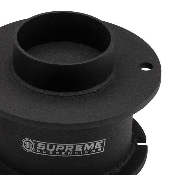 Supreme Suspensions - Front Leveling Kit for Ram 2500 3500 4WD Front 3" Lift Kit High-Strength Carbon Steel Spring Spacers + Shock Relocation Brackets