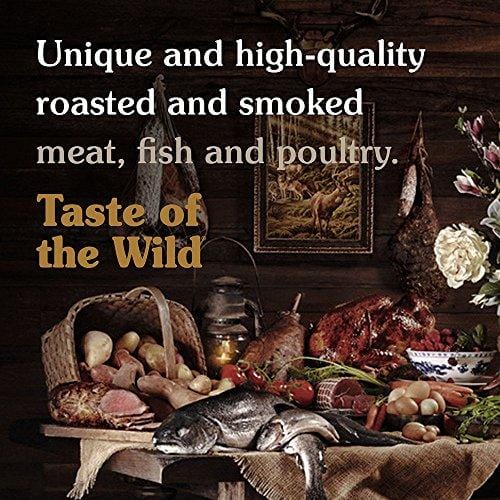 Taste of the Wild Grain Free High Protein Real Meat Recipe High Prairie Premium Dry Dog Food, 28 lb