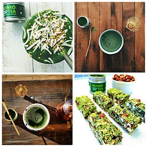 KENKO - Premium Matcha Green Tea Powder - 1st Harvest - Special Drinking Blend for Top Flavor - Best Tasting Ceremonial Grade Matcha Tea Powder - Japanese -30g [1oz]