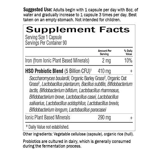 Garden of Life Whole Food Probiotic Supplement - Primal Defense Ultra Ultimate Probiotic Dietary Supplement for Digestive and Gut Health, 90 Vegetarian Capsules