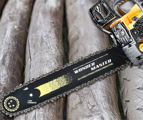 WONDER MASTER 20 Inch Chainsaw Chains 1Pack - 3/8" Pitch - 70 Drive Links - .050" Gauge with Pitch Semi-Chisel Gas Powered Chainsaw Chain Fits for Echo MAKITA HOMELITE Bernard Skil