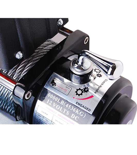 Yescom Electric Recovery Winch 8000 lbs 5.5HP 12V Handheld Remote Switch Truck Trailer ATV SUV Jeep Towing Mount