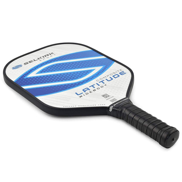 Selkirk Latitude Widebody Composite Pickleball Paddle - USAPA Approved - PowerCore Polymer Core - PolyFlex Composite Surface - EdgeSentry Protection - ThinGrip Handle (Blue Force) [product _type] Selkirk Sport - Ultra Pickleball - The Pickleball Paddle MegaStore