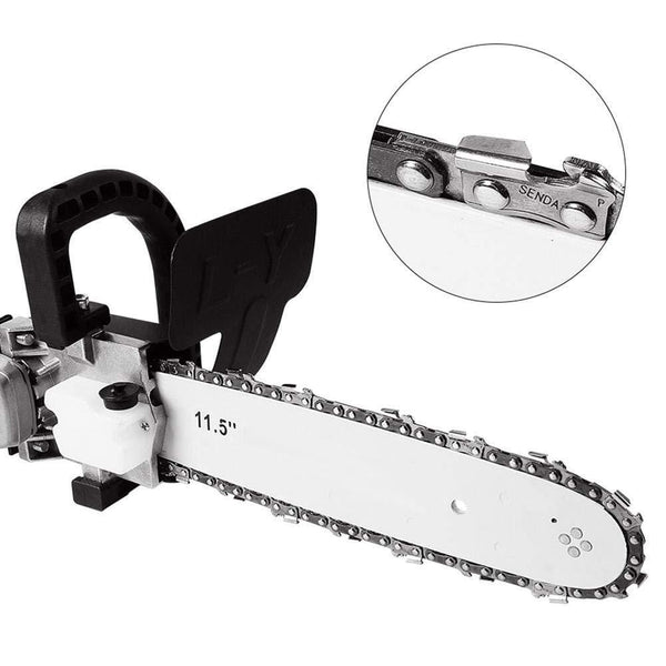 Electric Chainsaw-11.5" Electric Chainsaw Polishing Machine Angle Grinder into Saw Chain Woodworking Tool