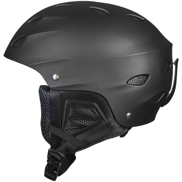 ILM Ski Helmet Snowboard Snow Sports Sled Skate Outdoor Recreation Gear for Men Women ASTM Certified (Black, L)